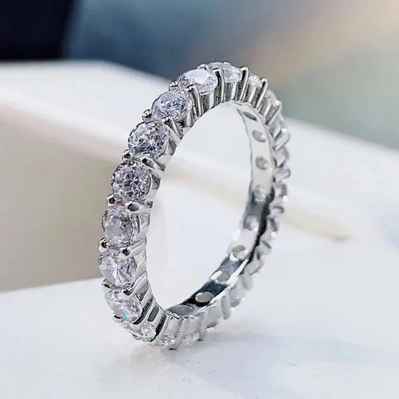 Sterling Silver Eternity Ring